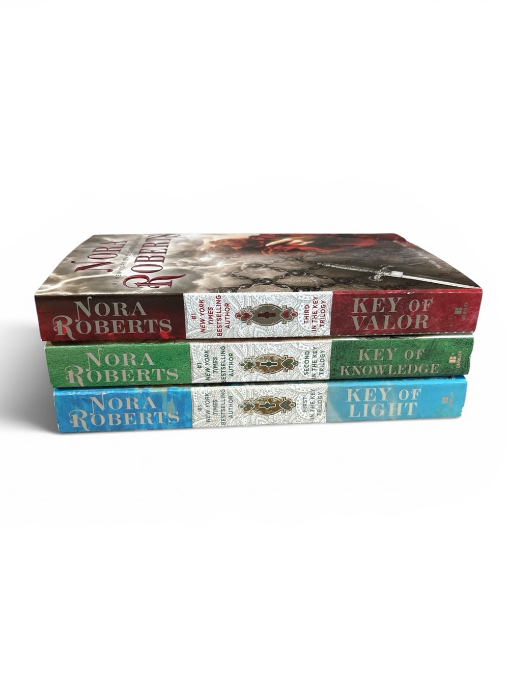 🗝 Nora Roberts Key Trilogy Complete Set Paperbacks - Picture 2 of 4
